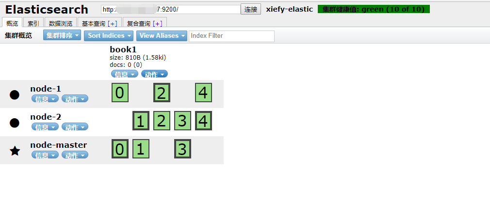 es三个节点集群